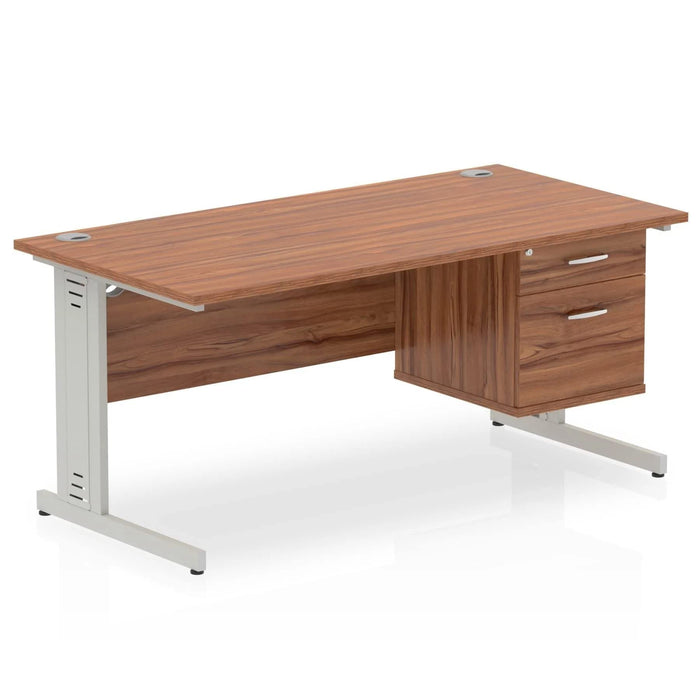 Dynamic Desk Impulse MI002010 Brown 1400 mm (W) x 800 mm (D) x 730 mm (H)