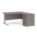 Dams International Desk with Pedestal EBS14RGO 1,400 x 1,626 x 725 mm