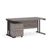 Dams International Straight Desk with 2 Drawer Pedestal SBK214B 1,400 x 800 x 725 mm