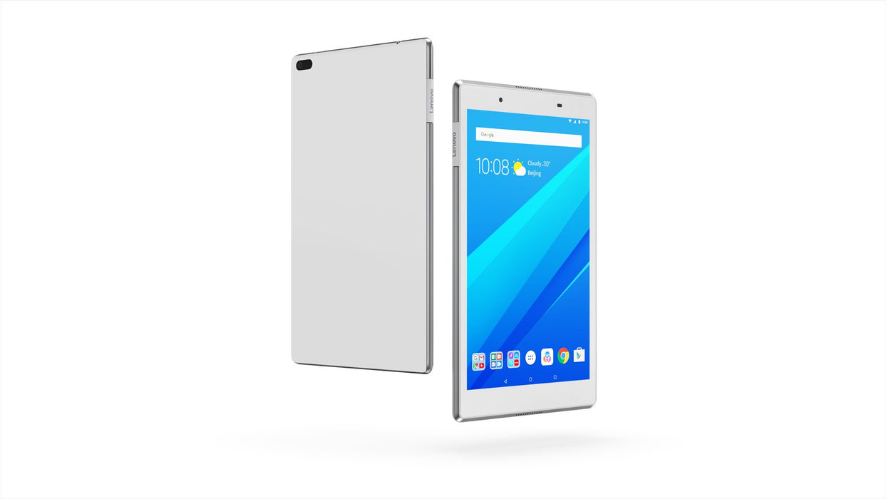 Lenovo Tab4 8 ZA2B - Tablet - Android 7.1 (Nougat) - 16 GB eMMC - 8" IPS (1280 x 800) - microSD slot - polar white
