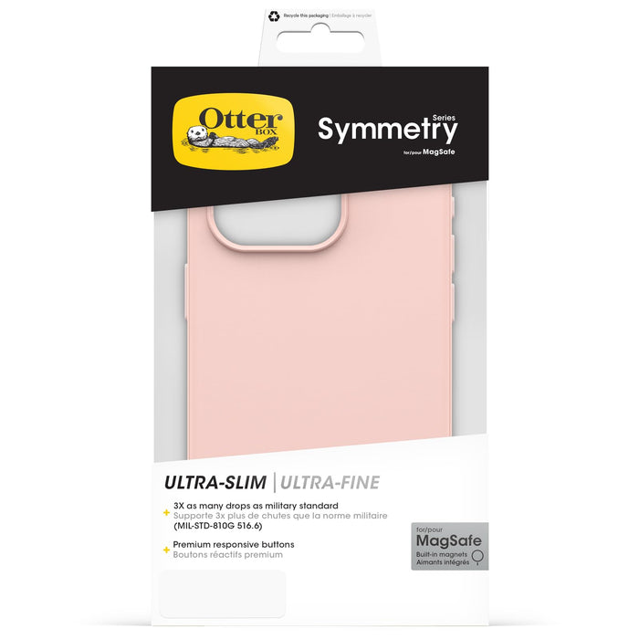 OtterBox Symmetry MagSafe Apple iPhone 15 Pro Ballet Shoes - rose