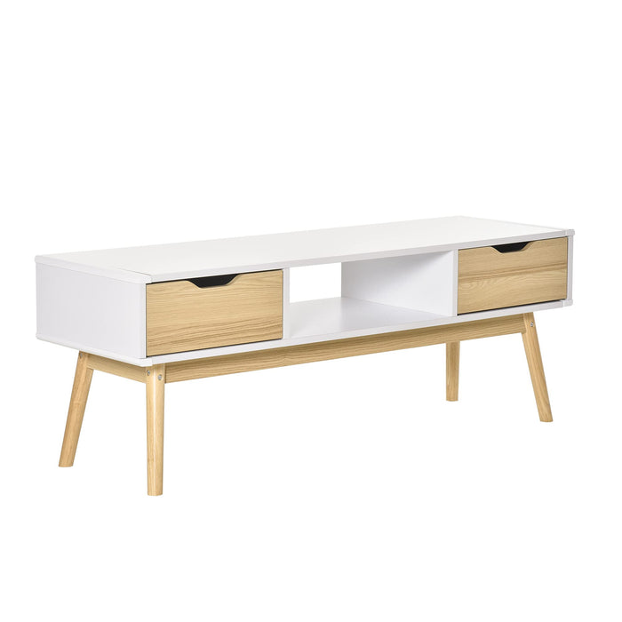 HOMCOM TV Stand White 390 x 460 mm