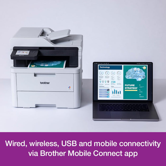 Brother MFC-L3760CDW A4 Colour Laser Wireless LED Multifunction Printe —  Parkem