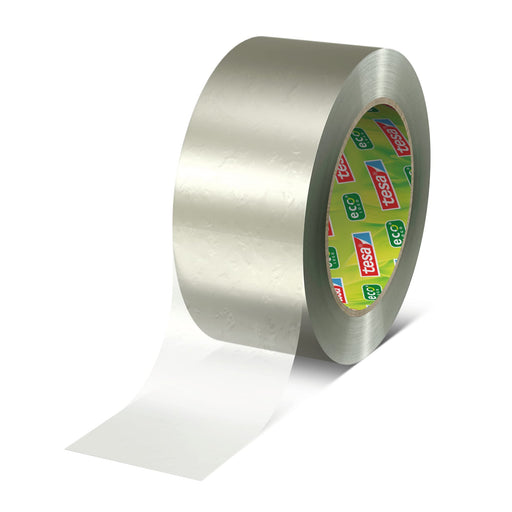 tesa Packaging Tape tesapack Eco & Ultra Strong Transparent 66 m x 50 mm PET (Polyethylene Terephthalate)