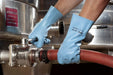 Mapa Professional Type B 300 Non-Disposable Chemical Gloves Latex Size 9 Blue
