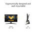 ASUS TUF Gaming VG27AQ3A 27 Inch 2560 x 1440 Pixels Quad HD IPS Panel HDMI DisplayPort Monitor