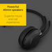 Jabra Evolve2 65 MS Mono - Headset - on-ear - convertible - Bluetooth - wireless - USB-C - noise isolating - black - Certified for Microsoft Teams