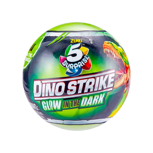 5 Surprise: Dino Strike Glow in the Dark Ball