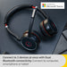 Jabra Evolve 75 SE MS Stereo - Headset - on-ear - Bluetooth - wireless - active noise cancelling - USB - with charging stand - Certified for Microsoft Teams - for LINK 380a MS