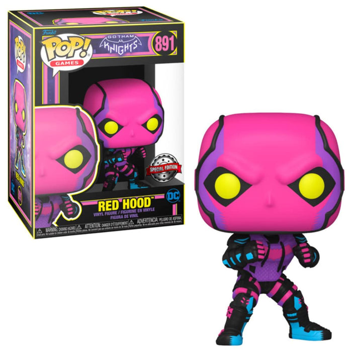 POP! Games: Gotham Knights - Red Hood (Blacklight) (Special Edition) - 891 //60331