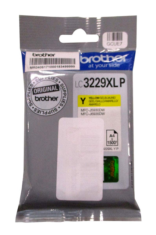 Brother LC3229XLYP - Yellow - original - ink cartridge - for INKvestment Business Smart Plus MFC-J5930, INKvestment Business Smart Pro MFC-J6935