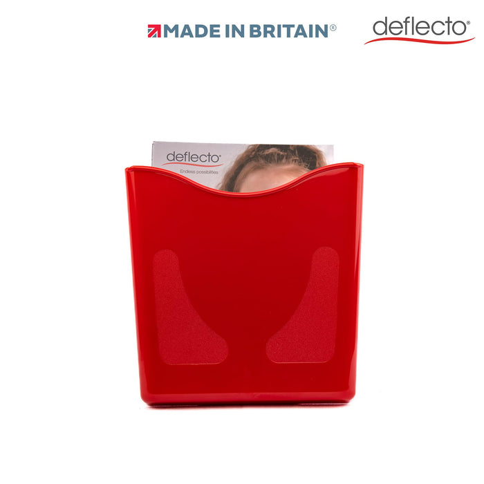 Deflecto A4 Literature Display Through Hole Yellow CP078YTRED 26.5 x 10 x 26 cm