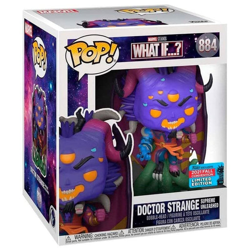 POP! Marvel: What If…? - Dr.Strange Supreme Unleashed (Limited Edition) - 6in Super Pop - 884 //55529