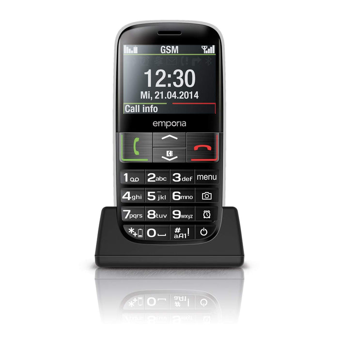 Emporia EUPHORIA V50 2.3 Inch 2G Unlocked Sim Free Mobile Phone Black