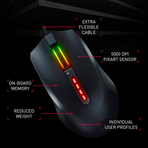 Cherry Mc 2.1 Wired Gaming Mse Blk