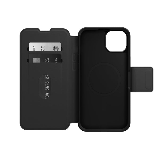OtterBox Strada MagSafe Apple iPhone 15 Plus Shadow - black