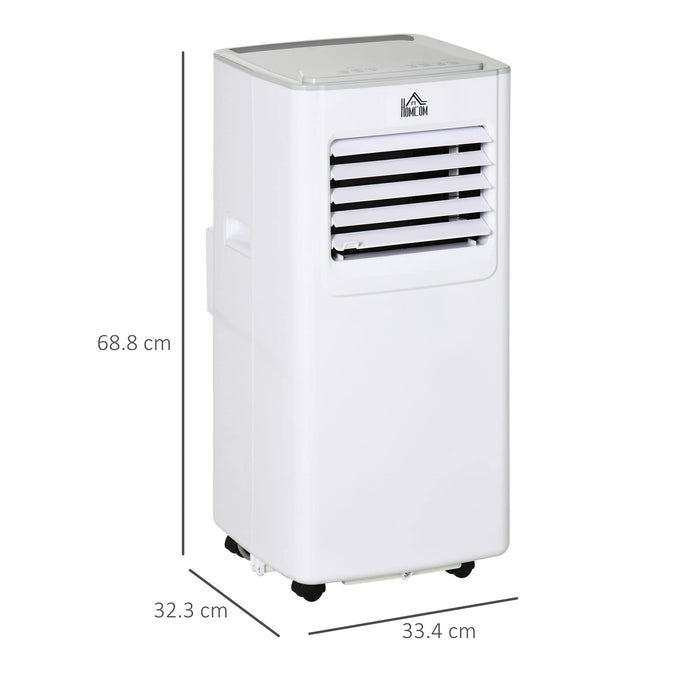 HOMCOM Portable Air Conditioner 823-024V70 White 33.4 x 32.3 x 68.8 cm