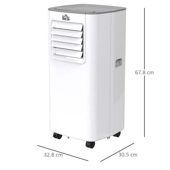 HOMCOM Portable Air Conditioner 823-012V70 White 32.8 x 30.5 x 67.8 cm