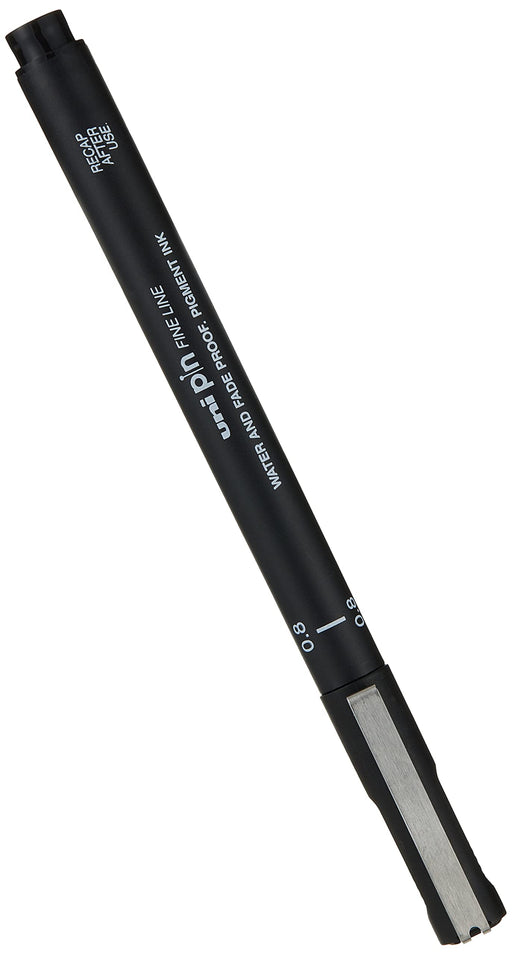Uni-Ball Pin08-200 S F/Ln 0.8 Bk P12