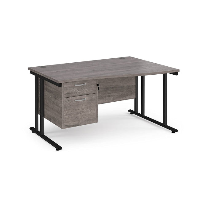 Dams International Wave Desk MC14WRP2KGO 1,400 x 725 x 800 - 990 mm