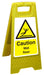 Floor Sign Wet Floor Polypropylene 60 x 30 cm