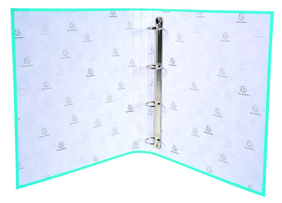 Exacompta Ring Binder 51570E Polypropylene (PP) A4 4 ring 40 mm Assorted Pack of 20