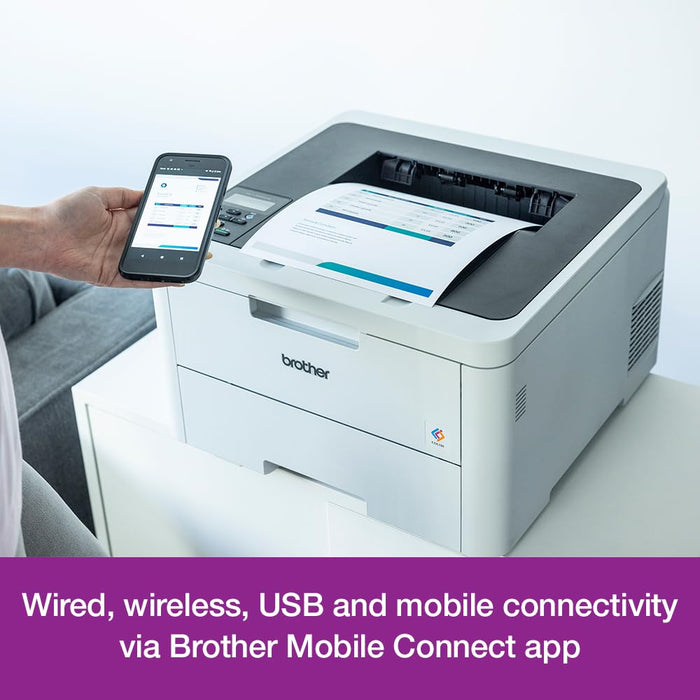 Brother HL-L3220CW A4 Colour Laser Wireless LED Printer