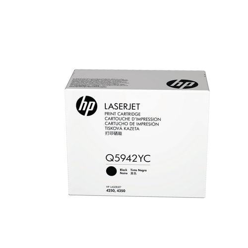 HP 42X Original Toner Cartridge Q5942YC Black — Parkem