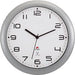 Alba Analog Wall Clock HORNEWRC M 30 x 5.5cm Silver Grey