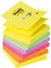 Post-it Z Notes 76x76mm 100 Sheets Neon Rainbow (Pack 6) R330-NR - 7100296020