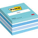Post-it Sticky Notes Cube 76 x 76 mm Pastel Blue 450 sheets