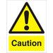 Warning Sign Caution Plastic 30 x 20 cm