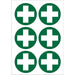First Aid Sign Cross Pictogram Plastic