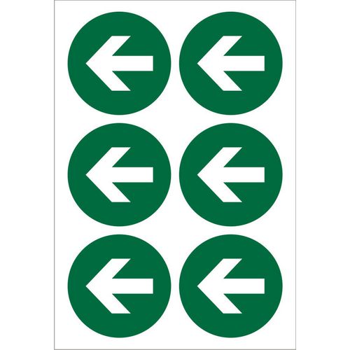 First Aid Sign Arrow Pictogram Plastic