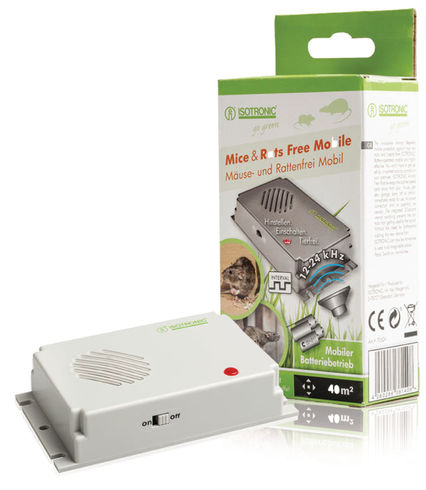 ISOTRONIC Mouse and Rat Repellent 12 - 24 kHz — Parkem