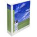 Exacompta Krea Cover Lever Arch File A4 Maxi 80 mm White 2 ring Cardboard, PP (Polypropylene) Portrait