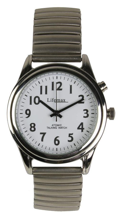 Lifemax Talking Atomic Watch 407LB Silver