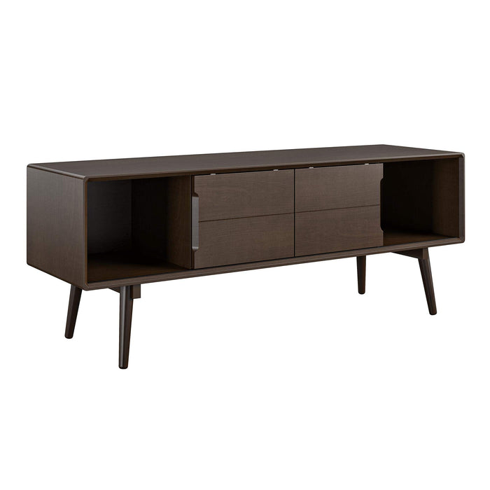 Novogratz AV Stands 8753801COMNUK Walnut 1,498.6 (W) x 450.9 (D) x 558.8 (H) mm MDF, Metal
