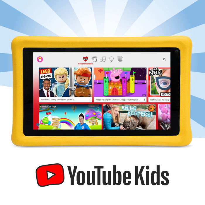 Pebble Gear Tablet PG912696E 16 GB Wi-Fi Yellow 128 GB