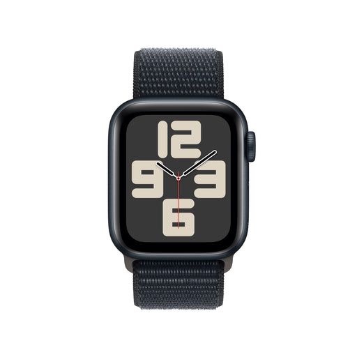 Apple Watch SE (GPS) - 2nd generation - 40 mm - midnight - smart watch with sport loop - textile - midnight - wrist size: 130-200 mm - 32 GB - Wi-Fi, Bluetooth - 26.4 g