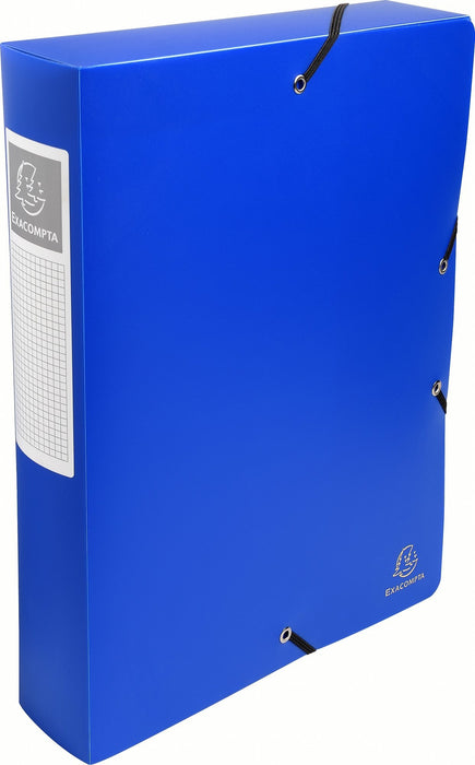 Exacompta Filing Box 5980E A4 Assorted Polypropylene 25 x 33 cm Pack of 8
