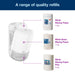 Tork Towel Dispenser M1 Mini Plastic Wall Mountable Lockable 32 x 17 x 16 cm