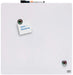 Nobo Mini Wall Mountable Magnetic Whiteboard Tile 1903802 Lacquered Steel Frameless 360 mm x 360 mm White