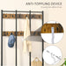 HOMCOM Coat Rack Rustic Brown 400 x 1,084 mm