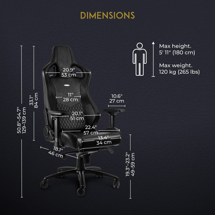 Noblechairs Epic Gaming Chair Blk