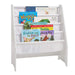 LIBERTY HOUSE TOYS Storage Unit TF4912 Medium-density fibreboard and Canvas 2+ 610 (W) x 300 (D) x 710 (H) mm White