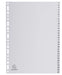Exacompta Numerical Dividers 1 to 31 Grey A4