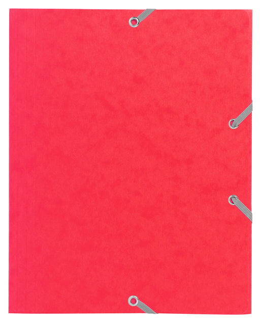 Exacompta 3 Flap Folder 55200E A5 Assorted Mottled Pressboard 17 x 0.3 x 22 cm Pack of 25