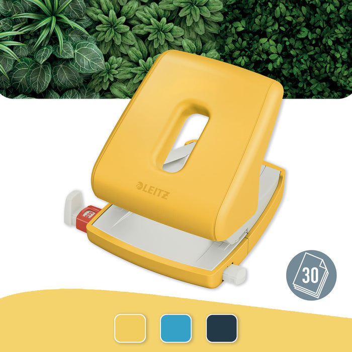 Leitz Hole Punch 50040019 30 Sheets Warm Yellow