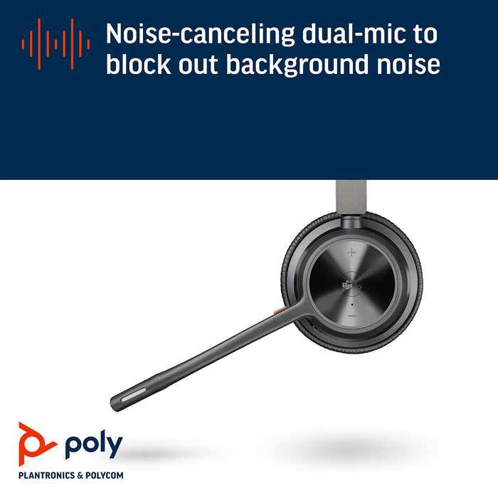 Poly Voyager 4320-M USB-A Bluetooth Microsoft Teams Certified Headset